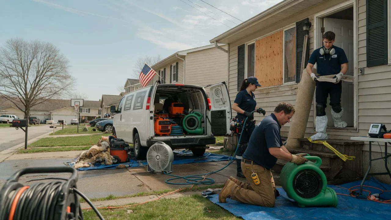 Water Damage Restoration in Walls, MS near me